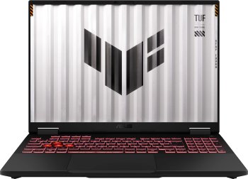 Ноутбук Asus TUF Gaming A16 FA608UM-RV096 Ryzen 7 260 16Gb SSD512Gb NVIDIA GeForce RTX 5060 8Gb 16" IPS WUXGA (1920x1200) без ОС grey WiFi BT Cam (90N