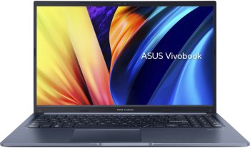 Ноутбук Asus Vivobook 15 X1502VA-BQ443 Core i5 13420H 16Gb SSD512Gb Intel UHD Graphics 15.6" IPS FHD (1920x1080) без ОС blue WiFi BT Cam (90NB10T1-M00