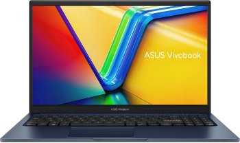 Ноутбук Asus Vivobook 15 X1504VA-BQ2879 Core i3 1315U 8Gb SSD512Gb Intel UHD Graphics 15.6" IPS FHD (1920x1080) без ОС blue WiFi BT Cam (90NB10J1-M03B
