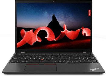 Ноутбук Lenovo ThinkPad T16 G2 Core i5 1335U 16Gb SSD512Gb Intel Iris Xe graphics 16" IPS WUXGA (1920x1200) без ОС black WiFi BT Cam (21HJS7QX00)