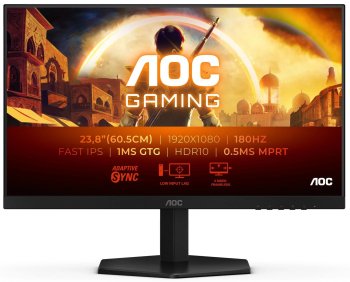 Монитор AOC 23.6" 24G42E 2078885 VA LED 16:9 HDMI матовая 300cd 178гр/178гр 1920x1080 180Hz DP FHD 3кг