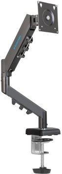 Кронштейн для мониторов ЖК Kromax OFFICE-15 черный 15"-32" макс.10кг настольный поворот и наклон