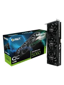 Видеокарта Palit GeForce RTX 5060 Infinity 3 OC 8 ГБ (NE75060T19P1-GB2063S)