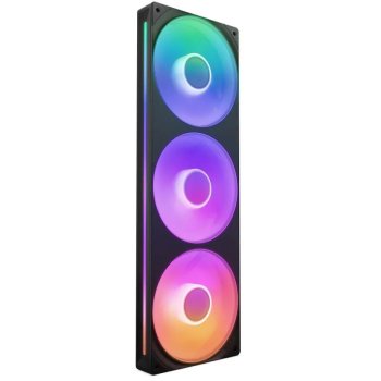 Вентилятор Комплект вентеляторов для ПК NZXT F360 RGB Core Black (RF-U36HF-B1)