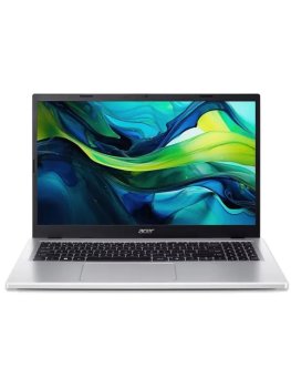 Ноутбук  Acer Aspire Lite AL15-61P-R83Y 15,6" FHD 1920x1080 Non-glare IPS / 800:1 / 250 nit AMD Ryzen 5 8640HS UMA 16 GB DDR5 / 512GB SSD Silver Plast
