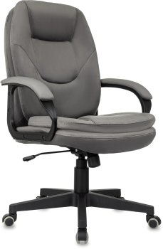 Кресло офисное Бюрократ CH-668 темно-серый Holland 18 крестов. пластик