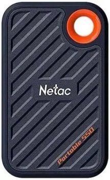 Внешний твердотельный накопитель (SSD) Netac ZX20 2 ТБ -диск USB 3.2 Type-C, NT01ZX20-002T-32BL, черный