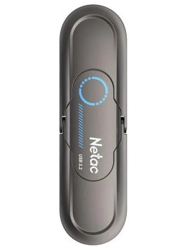 Накопитель USB Netac US9 256 ГБ , USB 3.2 Type-A, Type-C, NT03US9C-256G-32TA, серый