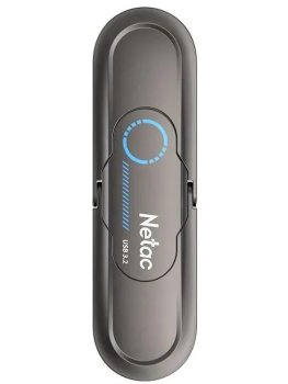Накопитель USB Netac US9 512 ГБ , USB 3.2 Type-A, Type-C, NT03US9C-512G-32TA, серый