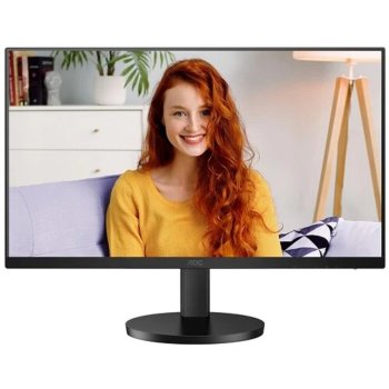 Монитор 27" AOC U27B3AF IPS 3840x2160, 60 Гц, 4 мс, 16:9, 350 кд/м², DP 1.4, HDMI 2.0, 3.5 Jack, Adaptive-Sync, HDR10, динамики (2x2 Вт), черный
