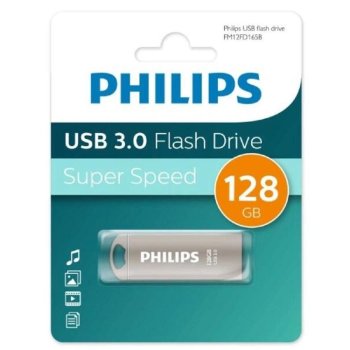 Накопитель USB R/W 128GB PHILIPS IRON 3.0 128GB, USB 3.0