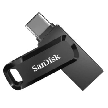 Накопитель USB SanDisk SDDDC3 1Tb <SDDDC3-1T00-G46>, USB3.1 Type-C, черная