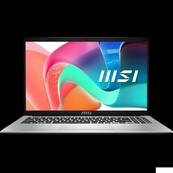 Ноутбук MSI Modern 15 F1MG-801XRU Intel Core 5 120U/16Gb/SSD512Gb/15.6"/IPS/FHD/1920x1080/60Hz/NoOS/Urban Silver (9S7-15S112-801)