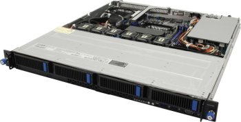 Серверная платформа [NEW] ASUS 1U RS300-E12-RS4 <90SF03A1-M00070> (LGA1700, C262, PCI-E, SVGA, 2xGbLAN,4xHotSwapSAS/SATA,4DDR5,450W HS)