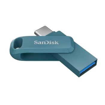 Накопитель USB SanDisk SDDDC3 128Gb <SDDDC3-128G-G46NBB>, USB3.1 Type-C, синяя