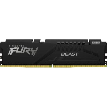Оперативная память DDR 5 DIMM 32Gb PC41600, 5200Mhz, Kingston FURY Beast Black CL40 (KF552C40BB2-3) (retail)