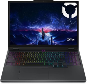 Ноутбук Lenovo Legion 5 15IRX10 Core i7 13650HX 16Gb SSD512Gb NVIDIA GeForce RTX5050 8Gb 15.1" OLED WQXGA (2560x1600) без ОС black WiFi BT Cam (83LY00