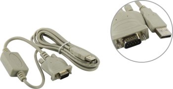 Кабель Cablexpert <UAS111> USB AM -> COM9M 1.8м
