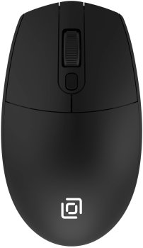 Мышь Оклик 201MW черный оптическая 1600dpi USB 4but (2070318)