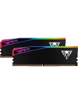 Оперативная память Patriot Memory VIPER ELITE 5 ULTRA RGB DDR5 6000 МГц 2x48 ГБ (VEUR596G6028K)