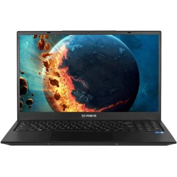 Ноутбук IRBIS 15N 15.6" FHD (1920x1080) IPS AG,Core i3-1215U,8Gb DDR4-3200(1),512Gb SSD,Wi-Fi 6+BT 5,5300mAh,Metal Case,Kbd Backlit,1.77kg,Black,3y wa