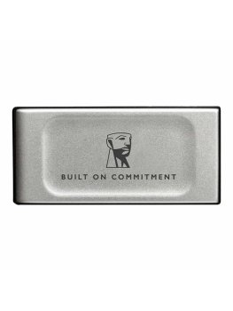 Внешний твердотельный накопитель (SSD) Kingston XS2000 BOC 2000 ГБ -диск, USB 3.2, SXS2000/2000GA, серебристый