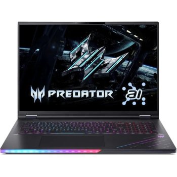 Ноутбук Acer Predator Helios 18 AI PH18-73-939Q черный 18"(2560x1600 miniLED (матовый, 240Hz, 3ms) )/Intel Core Ultra 9 275HX(2.7Ghz)/32768Mb/2TbPCISS