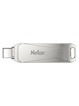 Накопитель USB Netac U782C NT03U782C-128G-32PN USB3.2+TypeC 128GB silver
