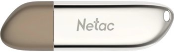 Накопитель USB Netac U352 NT03U352N-016G-32PN USB 3.2 Gen1 16GB silver (steel)