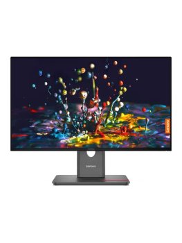 Монитор 23.8" Lenovo P24QD-40 IPS 2560x1440, 120 Гц, 4 мс, 16:9, 300 кд/м², HDMI 2.1, DP 1.4, DP-out, USB-C (140 Вт), USB Hub (4x USB 3.2, 1x USB-C),