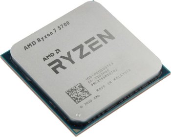 Процессор AMD Ryzen 7 5700 TRAY <100-000000743> (AM4, 3.7GHz up to 4.6GHz/8x512Kb+16Mb, 8C/16T, 7nm, 65W, unlocked)