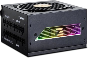 Блок питания Zalman ZM750-TMX2 VIEW, 750W, ATX12V v3.0, APFC, 12cm Fan, 80+ Gold Gen5, Full Modular, side ARGB lights, Retail