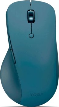 Мышь беспроводная Lenovo Yoga Pro бирюзовый оптическая 4000dpi BT/Radio USB (GY51P14335)