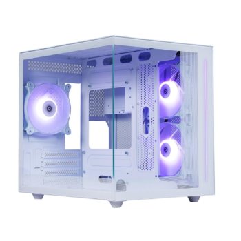 Корпус компьютерный DEFENDER NovaCube белый,mATX,3fan,switch&M/BSynс
