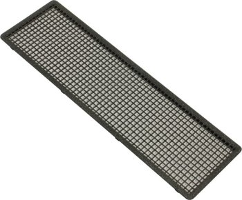 Элемент оформления [NEW] Заглушка чёрная для материнской платы универсальная, крупная сетка