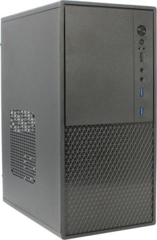 Корпус Minitower ExeGate BAA-308MU2 (mATX, без БП, 1*USB+2*USB3.0, HD Audio, черный)