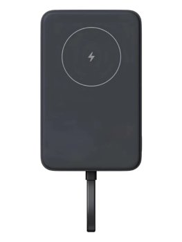 Портативный аккумулятор Xiaomi Magnetic 10000 mah , серый, Integrated Cable, BHR9823GL