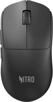 Мышь беспроводная Acer Nitro OMR402 черный оптическая 26000dpi BT/Radio USB 5but (ZL.MCECC.05E)