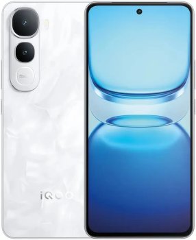 Смартфон iQOO Z10 Lite 8+128, AMOLED, стереодинамики, IP68/69, 6000мАч, белый