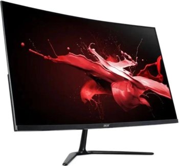 Монитор 31.5" Acer ED320QRS3biipx VA 1920x1080, 180 Гц, 1 мс, 16:9, 250 кд/м², 2xHDMI, 1xDP, изогнутый 1500R, черный