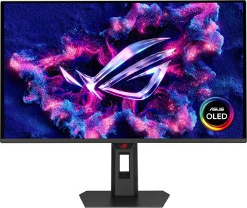 Монитор 26.5" Asus ROG Strix XG27AQDPG QD-OLED 2560x1440, 500 Гц, 0.03 мс, 16:9, 300 кд/м², DP 1.4, HDMI 2.1 x2, 3.5 Jack, USB Hub (3x USB 3.2), G-Syn