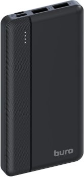 Портативный аккумулятор Buro BP10A 10000mAh 10W 2A 2xUSB-A черный