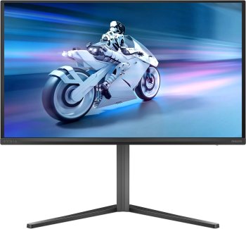 Монитор Philips 26.5" Evnia Gaming 27M2N6500P черный QD OLED LED 0.03ms 16:9 HDMI M/M матовая HAS 1000:1 250cd 178гр/178гр 2560x1440 280Hz DP Quad HD