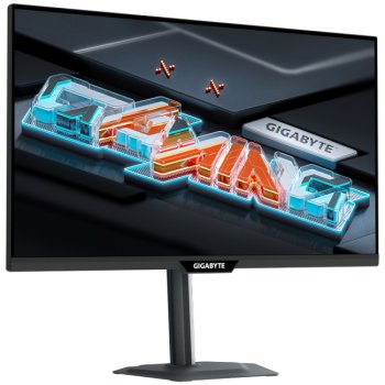 Монитор 26.5" Gigabyte M27QS EK Black (IPS, 2560x1440, 1ms, 178°/178°, 350 cd/m, 1200:1, 3xUSB3.0, USB Type-C, 180Hz, 2xHDMI 2.0, DP 1.4, RJ45, HAS)