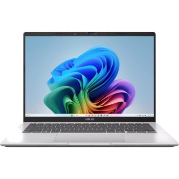 Ноутбук Asus X1407QA-LY099W 14"(1920x1200 (матовый) IPS)/Qualcomm Snapdragon X X1-26-100(2.98Ghz)/16384Mb/1024PCISSDGb/noDVD/Cam/BT/WiFi/50WHr/war 1y/