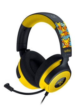 Наушники с микрофоном Razer Kraken V4 X - Pokemon Kanto Starters Ed.