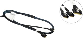 [NEW] <L285SL010-SD-R> Кабель SFF-8654 (x8) --> 2xSFF-8654  (x4)