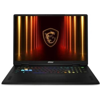 Ноутбук MSI Vector 18 HX AI A2XWHG-899XRU Ultra 9 285HX 64Gb SSD1Tb NVIDIA GeForce RTX 5070Ti 12Gb 18" IPS QHD+ (2560x1600) FreeDOS grey space WiFi BT