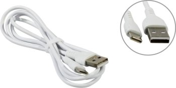 Кабель BOROFONE BX51 White <743947> USB AM --> USB-C 1м