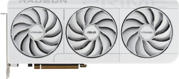 Видеокарта Asus PRIME-RX9070XT-O16G-WHITE белый